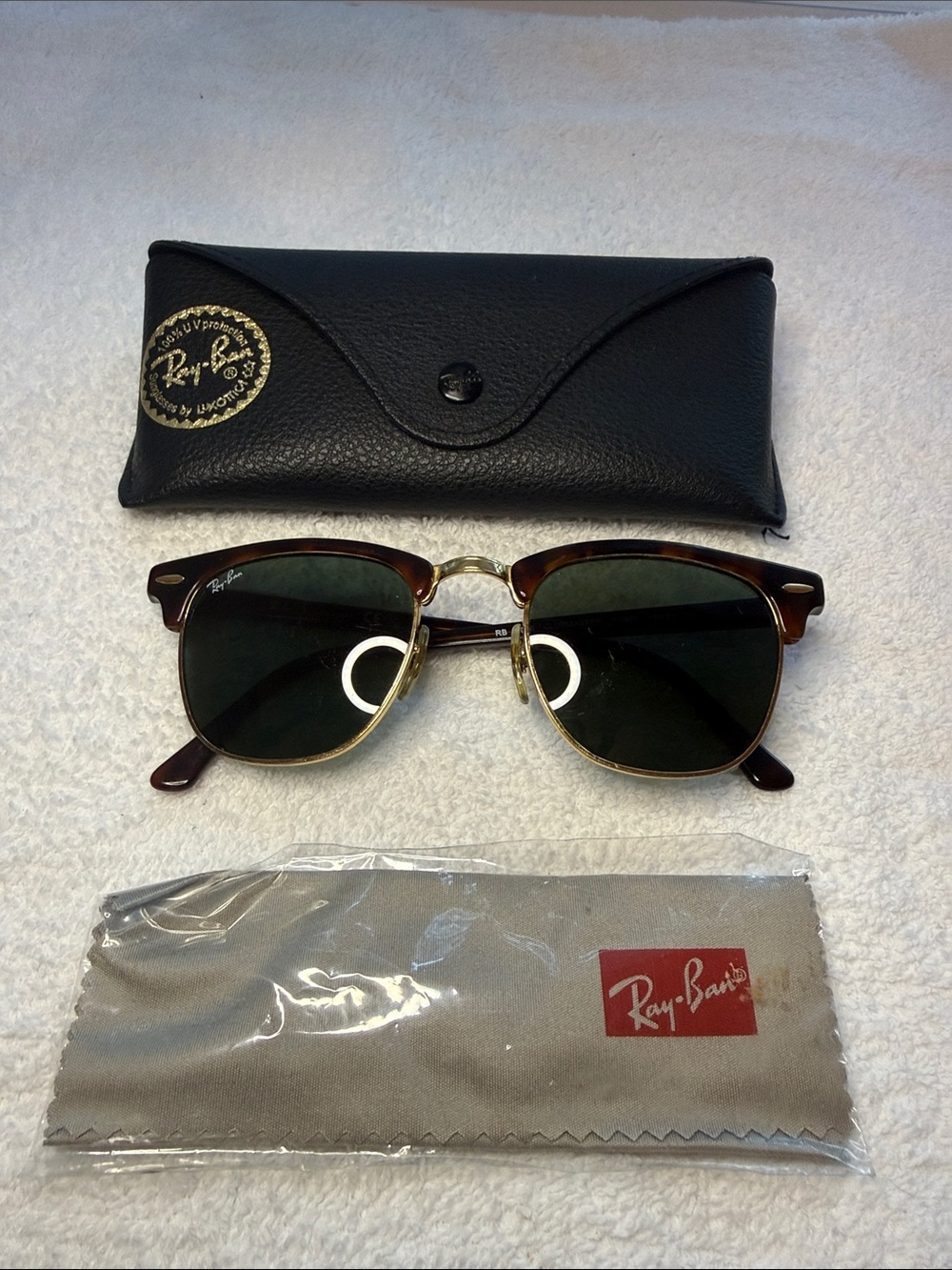 Ray-Ban RB3018 Clubmaster 49-21 Sunglasses